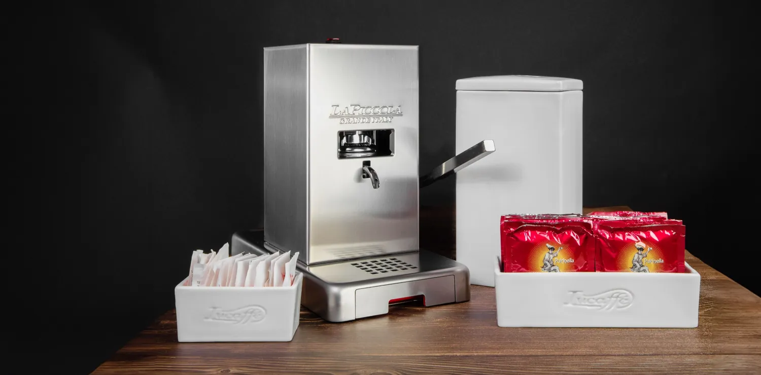 La Piccola kavos aparatai ir Lucaffè kava