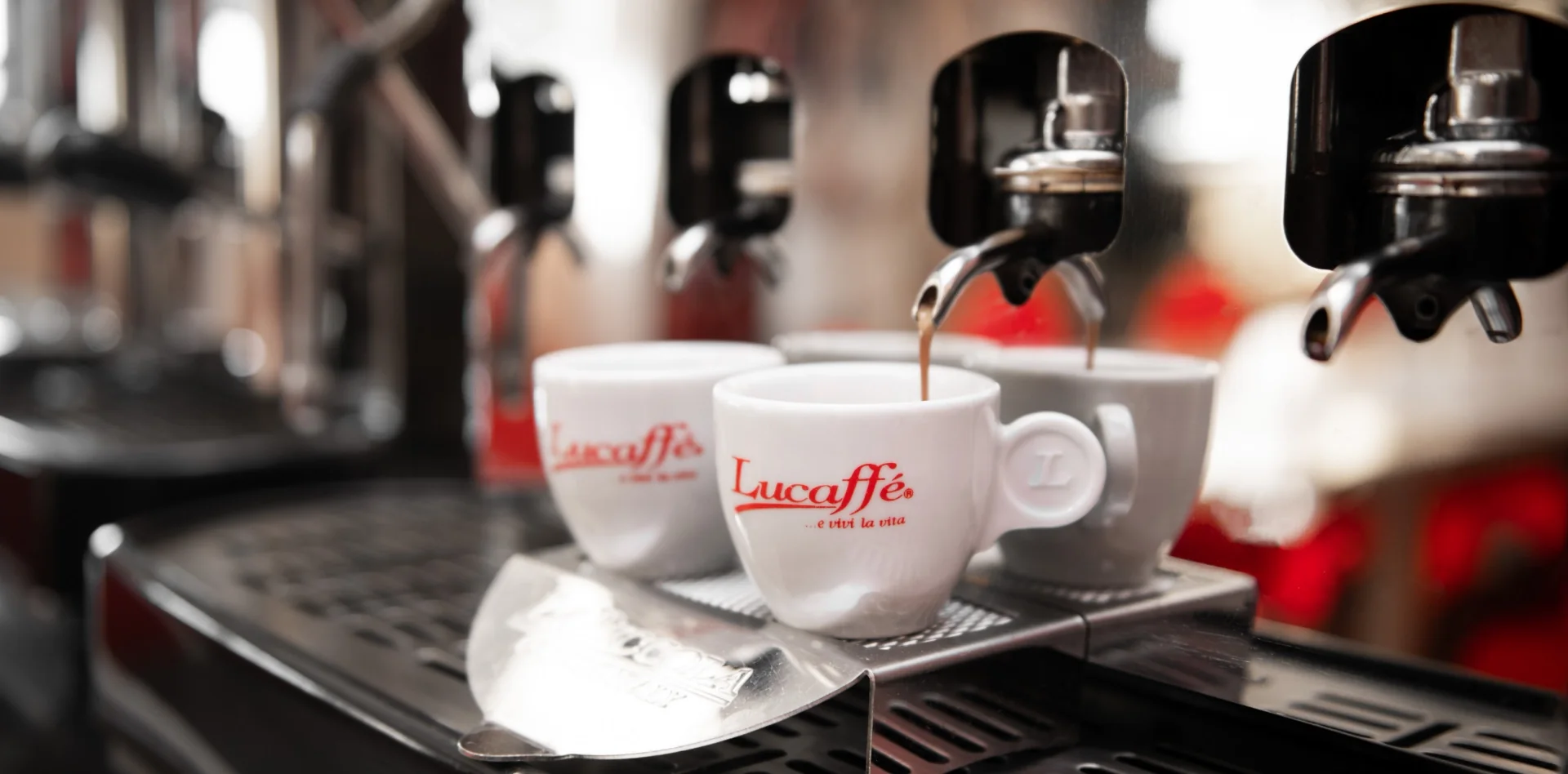 Lucaffè espresso ruošimas